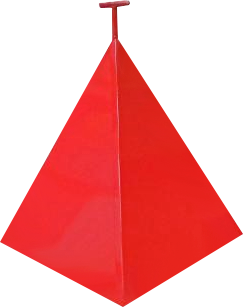 Пирамида для пожарного гидранта 750х900х750
