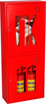 Пожарный шкаф для огнетушителей и крана ШПК-320(22)Н