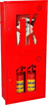 Пожарный шкаф для огнетушителя и крана ШПК 320(22) В